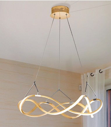 Lámpara techo LED Molly 763712 55cm oro Schuller Iluminación.