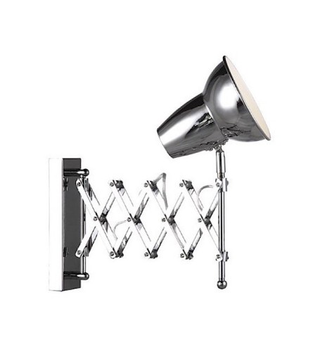 Aplique pared orientable FLEXI cromo E27