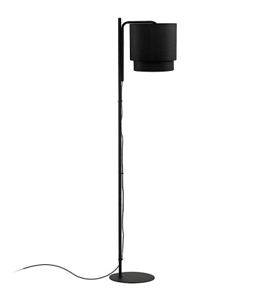 Lámpara de pie con pantalla negra ML4535-BK - Ineslam