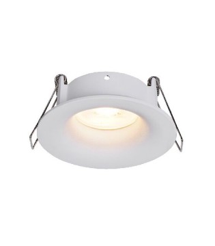 Foco empotrable GU10 Tavira BLANCO redondo IP54 Ø85 8654 - Mantra