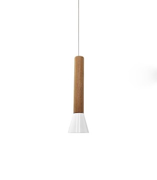 Lámpara colgante nórdica para islas de cocinas MD2452-WH blanco - Ineslam