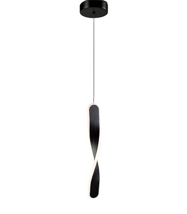 Lámpara de techo Twist negro 1 luz - Schuller 219640
