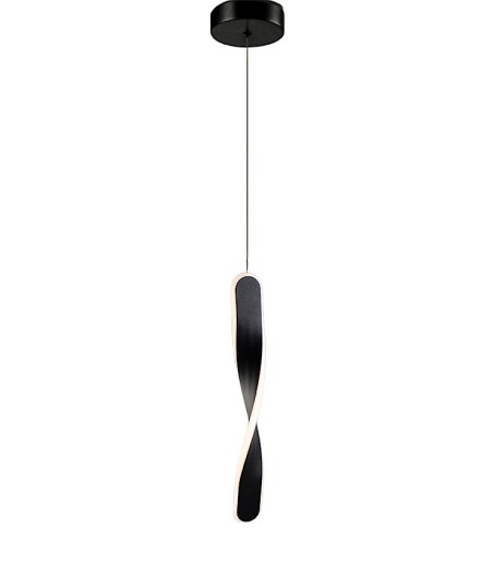 Lámpara de techo Twist negro 1 luz - Schuller 219640