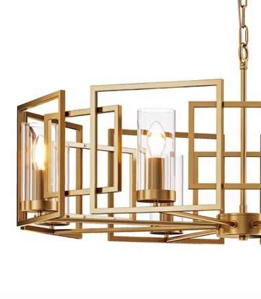Detalle Lámpara colgante Bowi 8 luces Ø87.5 cm- Maytoni