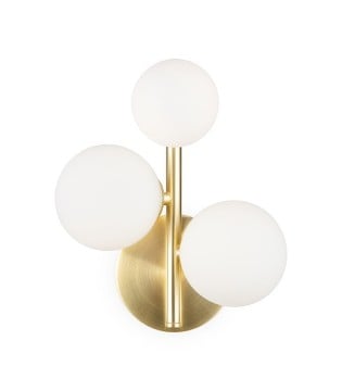 Aplique de pared Dallas oro 3 globos - Maytoni