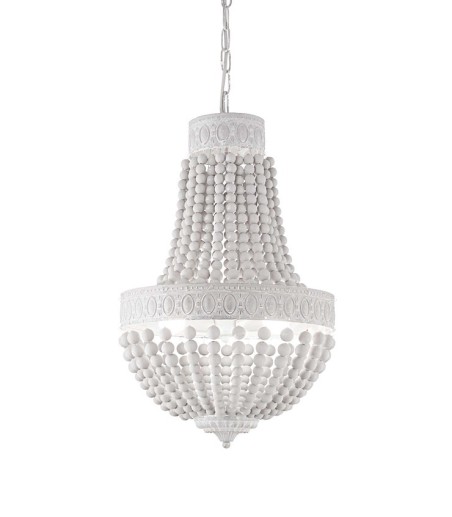 Lámpara de techo Monet SP6 Bianco 6L Ø50cm - IDEAL LUX