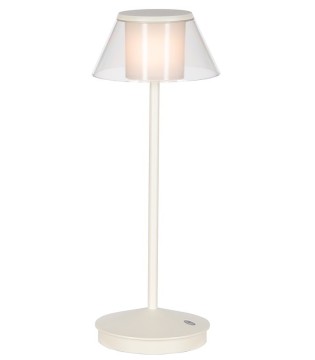 Lámpara de mesa sin cables recargable K5 blanco 7988 - Mantra 2