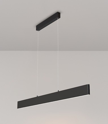 Lámpara lineal LED de techo Step 30W negro - Maytoni