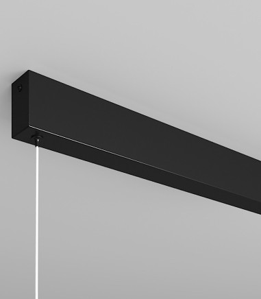 Detalle Lámpara colgante Step 30W negro - Maytoni