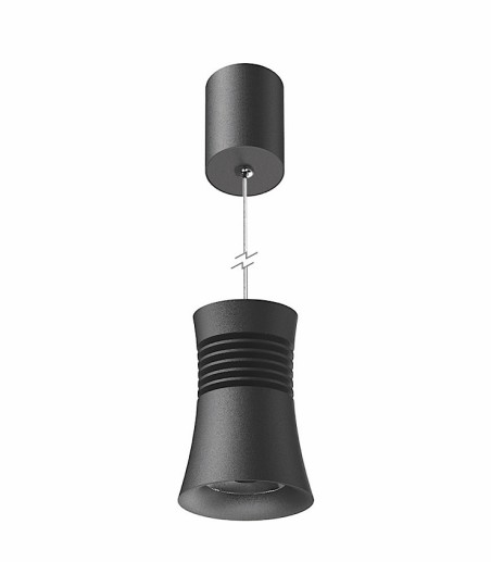 Lámpara colgante Pagoda LED NEGRO - Mantra