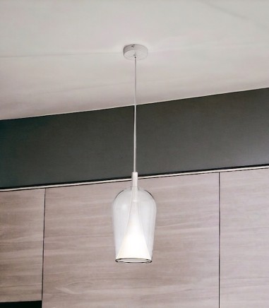 Lámpara de techo colgante cristal Elsa 8257 E27 - Mantra