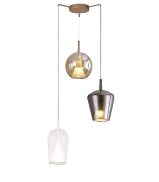 Lámpara de techo Elsa 3 luces multi - Mantra