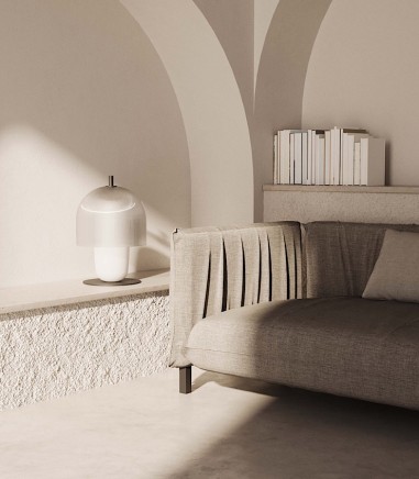 Imagen de ambiente con lampara de mesa Holm S1321 - Aromas