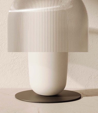 Detalle lampara mesa Holm - Aromas S1321