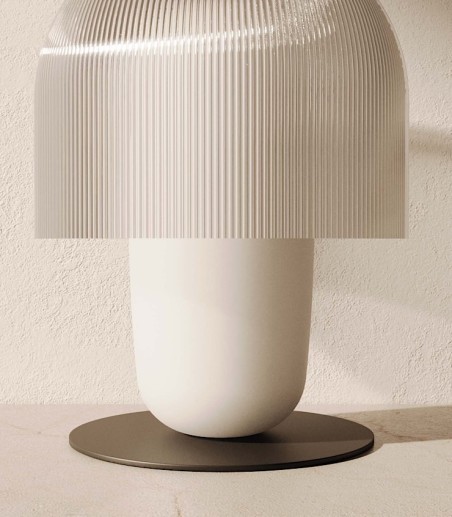 Detalle lampara mesa Holm - Aromas S1321