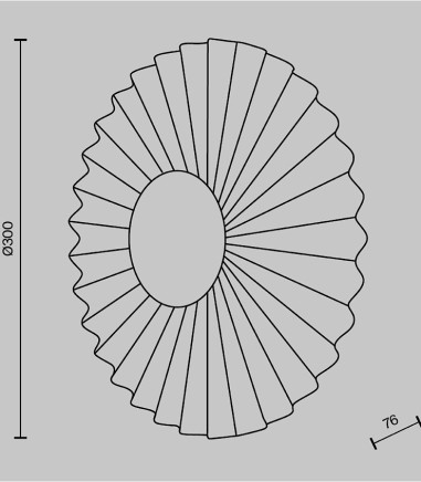 Aplique de pared Fiore 7W - Maytoni