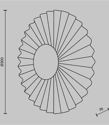 Aplique de pared Fiore 7W - Maytoni