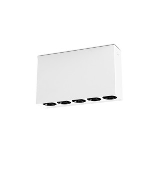 Plafón de techo Invisible negro 12W - ACB 2