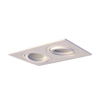 Foco empotrable GU10 Helium 2 luces...