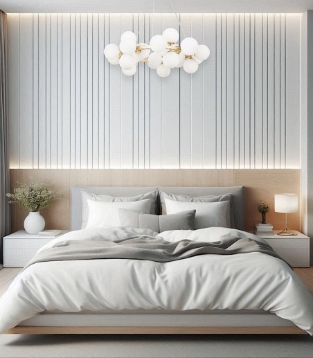 Lámpara colgante de techo Dallas oro 25 luces - Maytoni