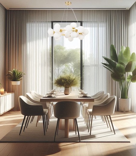 Lámpara colgante de techo Dallas oro 25 luces - Maytoni