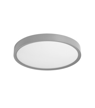 Plafón de techo Asli LED 80W 48cm gris c/mando - MDC