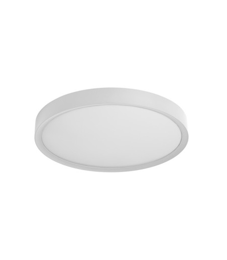Plafón de techo Asli blanco LED 80W 48cm c/mando - MDC
