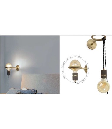 Aplique de pared MB2566-BGD - Ineslam