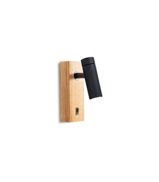 Foco orientable madera MB4013-BK LED 3W - Ineslam