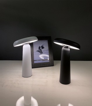 Lámpara de mesa sin cables portátil recargable MT7016 LED 4W - Ineslam