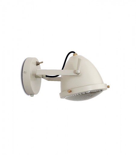 Aplique de pared foco orientable vintage MB6175-IV CRUDO - Ineslam