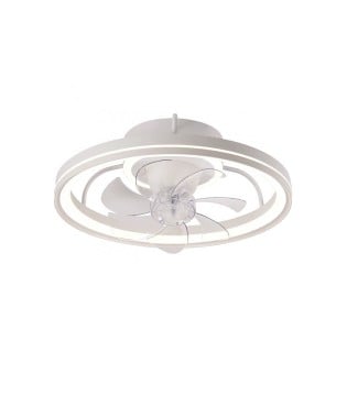 Ventilador de techo LED TOM blanco - AJP ¡Comprar online!