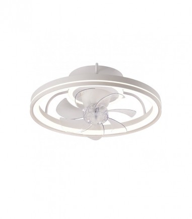 Ventilador de techo LED TOM blanco - AJP ¡Comprar online!