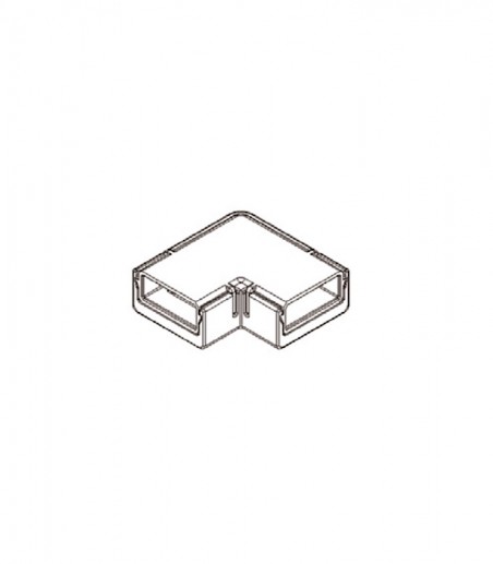 Conector L para tira LED FLEXGLOW 12W/m 10 mm - Maslighting