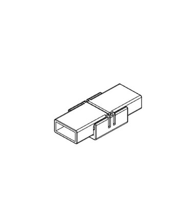 Conector intermedio para tira LED Flexglow 10 mm - Maslighting