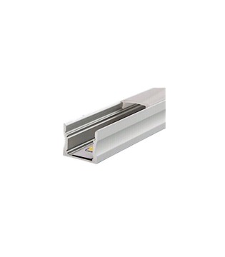 Perfil tira LED superficie alto 15 mm 2 metros aluminio - Maslighting 2
