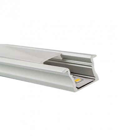 Perfil tira LED empotrable alto 15 mm 2 metros - Maslighting
