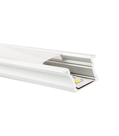 Perfil tira LED empotrable alto 15 mm...