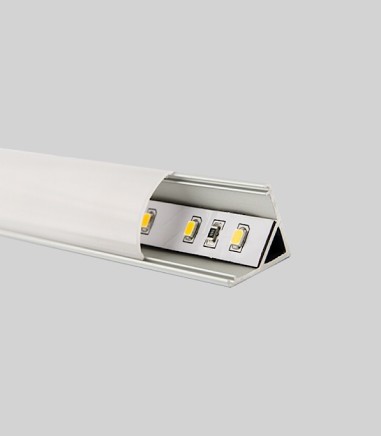 Perfil tira LED esquina 16 mm 2 metros - Maslighting