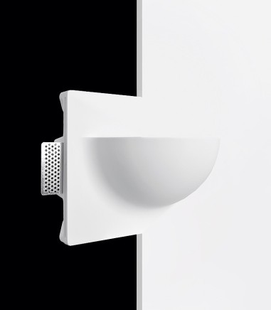 Empotrable pared pladur Ibiza escayola E14 - Ineslam - 280x200 mm