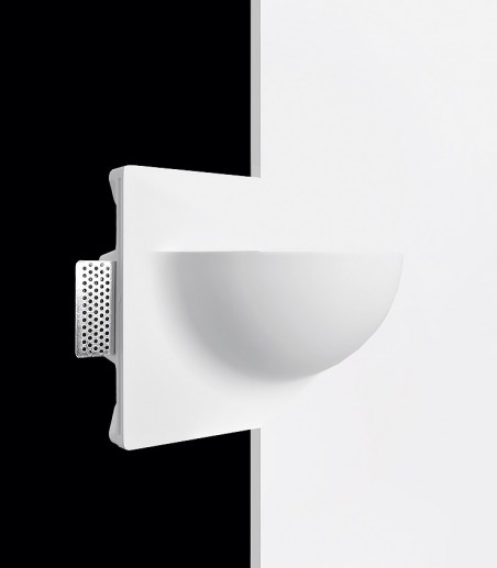 Empotrable pared pladur Ibiza escayola E14 - Ineslam - 280x200 mm