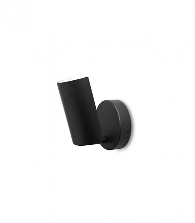 Foco orientable cilíndrico GU10 MB2251-Bk negro - Ineslam