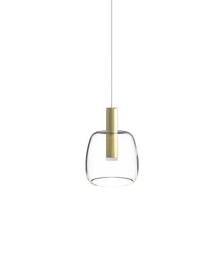 Lámpara colgante MD4182-GD dorado - Ineslam
