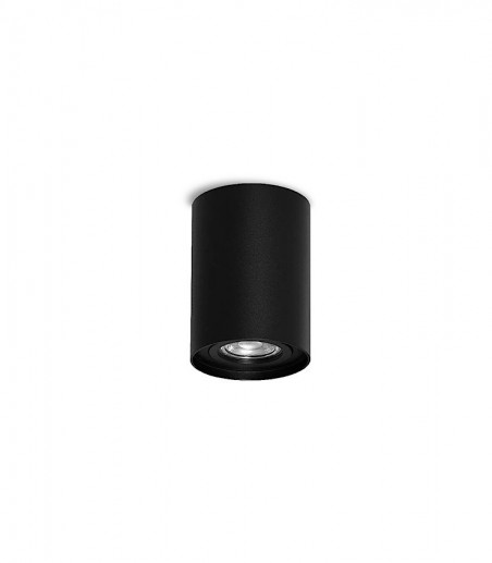 Foco de superficie cilíndrico orientable MX8108-BK negro - Ineslam