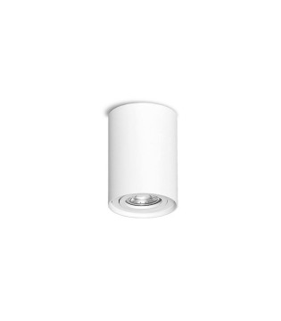 Foco de superficie cilíndrico orientable MX8108-WH blanco - Ineslam