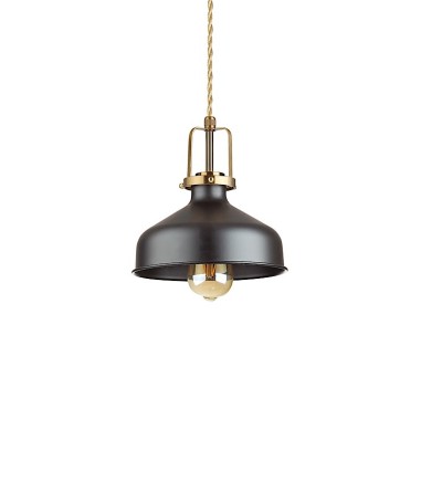 Lámpara colgante Eris-1 SP1 negro - Ideal Lux