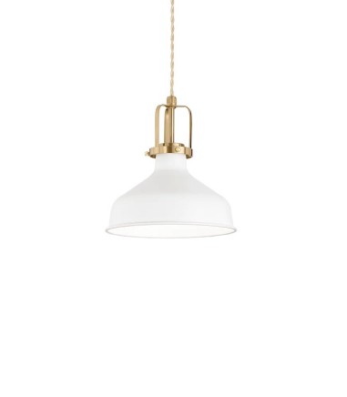 Lámpara colgante Eris SP1 blanco - Ideal Lux