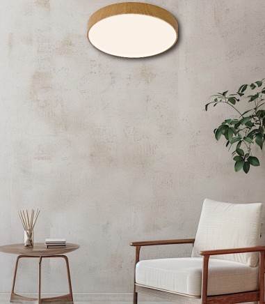 Plafón techo madera CUMBUCO II LED CCT 8837 - Mantra