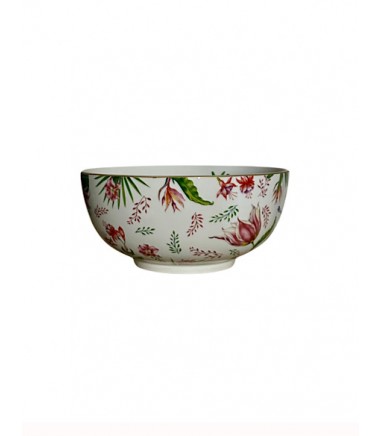 Ensaladera porcelana Botanic Chic 23 cm.