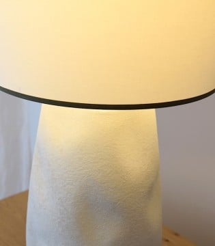 Lámpara de mesa cerámica Papel con pantalla - VP Interiorismo 2